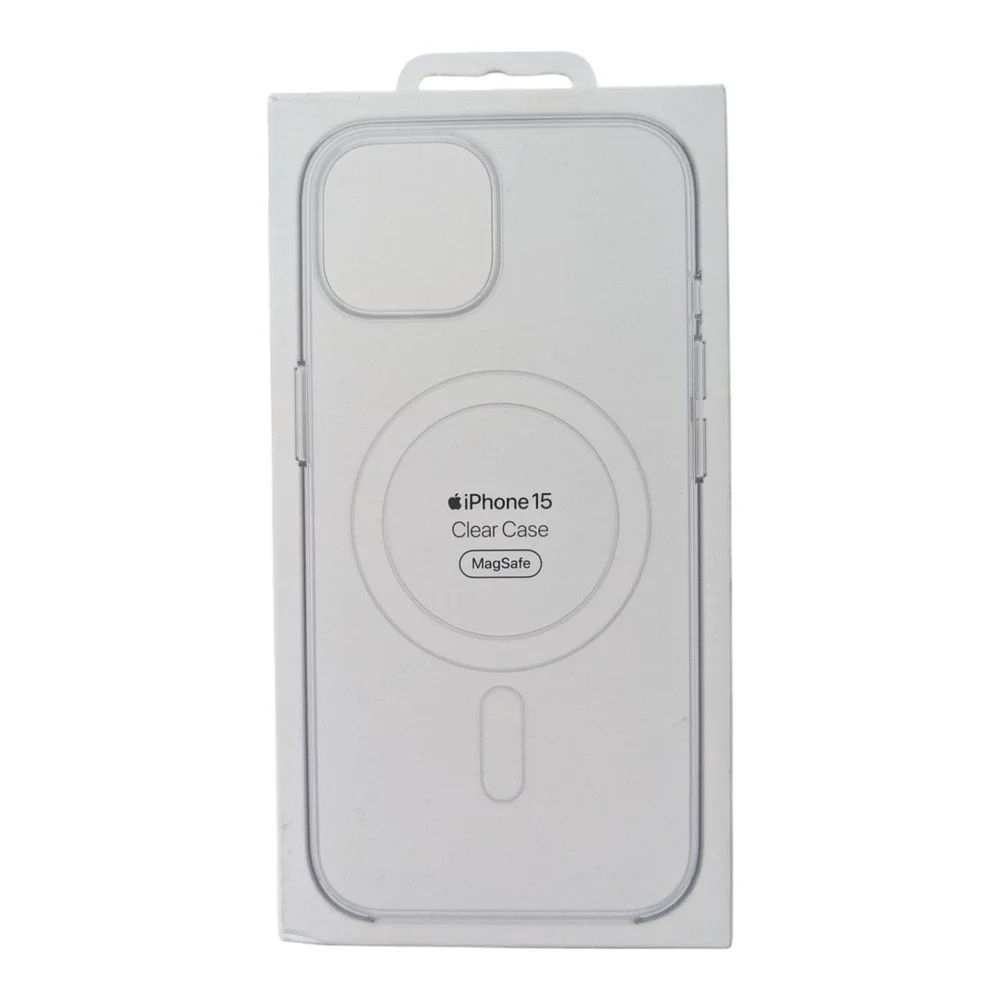 B4. Apple‎ Clear Case with MagSafe for Apple iPhone 15 - Clear